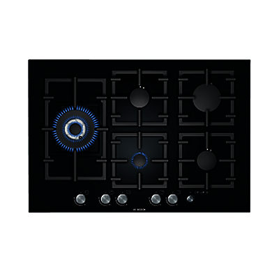 Bosch PPS816M91E Gas Hob, Black